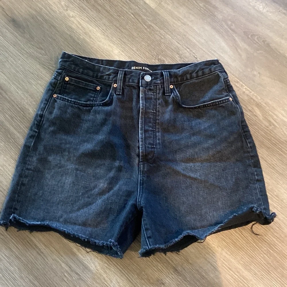 Denim Forum The Yoko Hi-rise Mid-thigh Denim - Picture 6 of 12